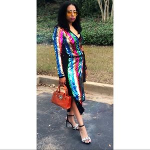 Sequin cocktail dress
